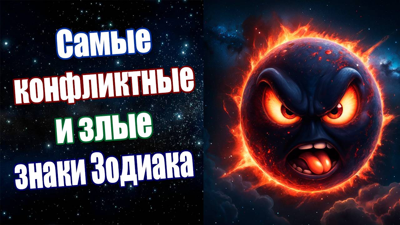 Самые конфликтные и злые знаки Зодиака смотреть онлайн