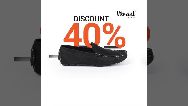 Vibrant 100% Leather Moccasin for Men смотреть онлайн