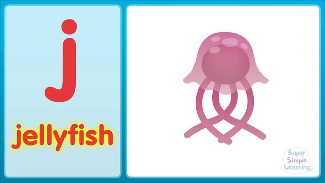 Английские буквы_звуки_The J Song (Lowercase) _ Super Simple ABCs смотреть онлайн