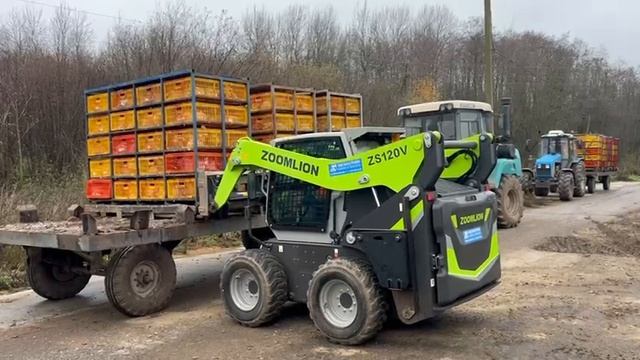 Zoomlion ZS120V - тест-драйв на птицефабрике