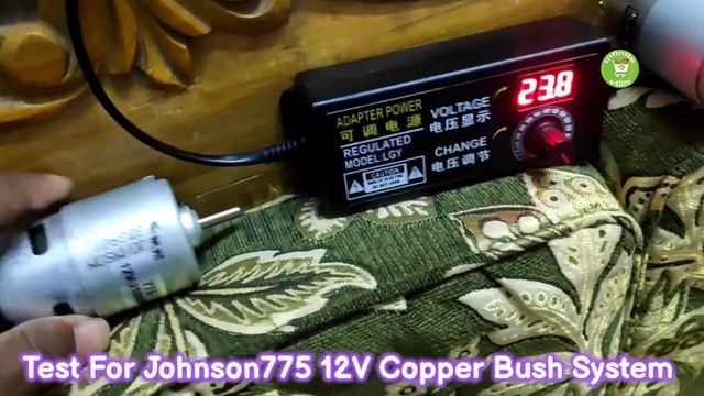 Smart Adjustable Power Adapter | DC 3V-24V 3Amax | Built-in 3bit Voltmeter | Run Any 775 DC Motor