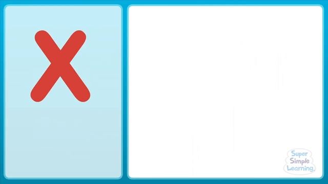 Английские буквы_звуки_The X Song (Uppercase) _ Alphabet Song _ Super Simple ABCs смотреть онлайн