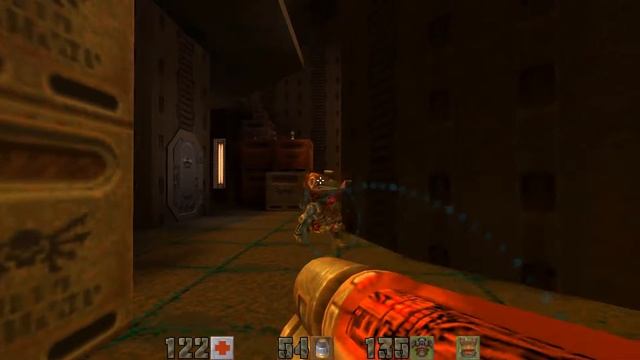 Quake II Walkthrough Unit 08: Hangar (ALL SECRETS) смотреть онлайн