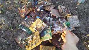 Радиодетали на свалке. Мои находки .Деньги из мусора.