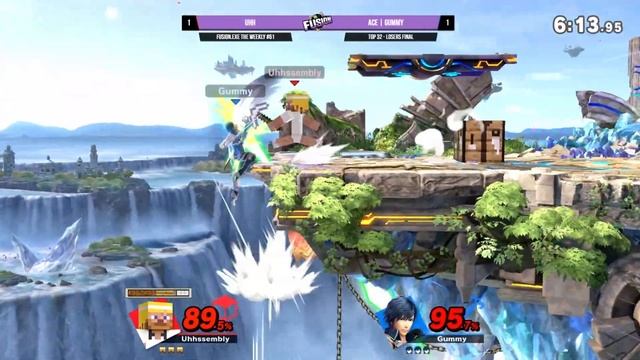 Fusion.exe 61 - ACE GUMMY (Chrom) vs Uhh (Steve) - Top 32 - Losers Final смотреть онлайн