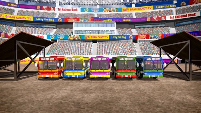 Learn Math for Kids | Adding with Monster Trucks by Brain Candy TV смотреть онлайн