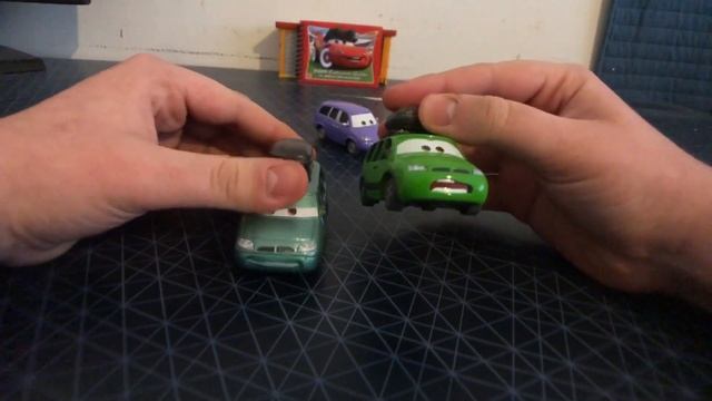 Mattel Pixar Cars Minny and Van смотреть онлайн