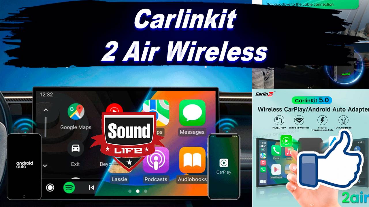 CarlinKit 2air Wireless смотреть онлайн