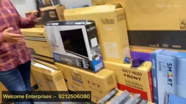 4K LED TV😍July Offer wholesale market in delhi / cheapest led tv market in delhi/सबसे सस्ता 65” смотреть онлайн