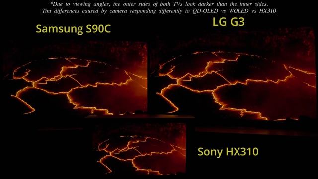 LG G3 MLA OLED TV vs Samsung S90C QD-OLED HDR Comparison смотреть онлайн