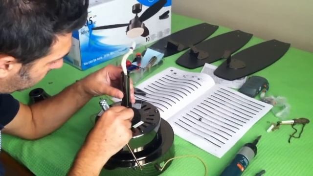How To Install Westinghouse 3 Blade Ceiling Fan Alloy Gun Metal 42''/105cm