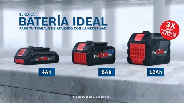 Baterías ProCore 18V Bosch смотреть онлайн