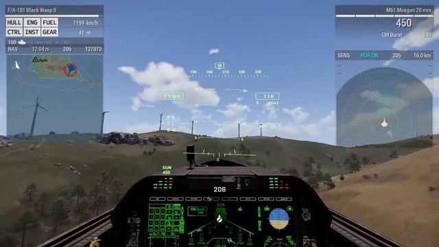 F/A-181 Black Wasp II action in Arma 3 смотреть онлайн