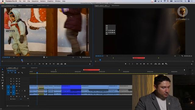 14.Организация проекта  в Adobe Premiere Pro
