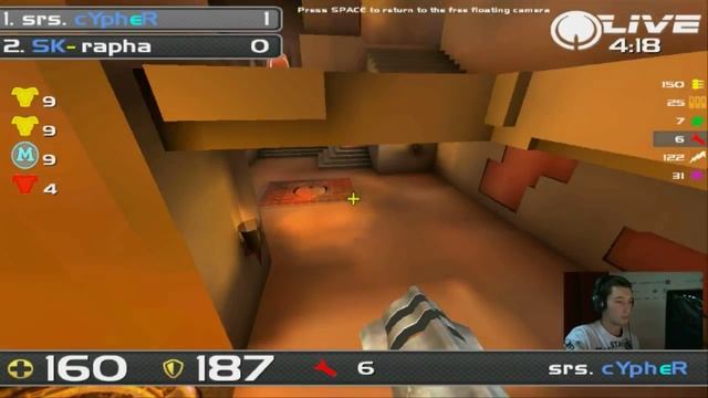 UGC Quake Live rapha v cYpheR (2/2) смотреть онлайн