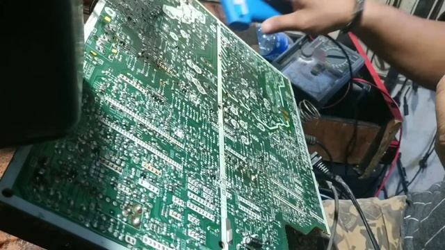 TV PANASONIC 21 INCHI INDIKATOR HIJAU NYALA TV TIDAK MAU HIDUP смотреть онлайн