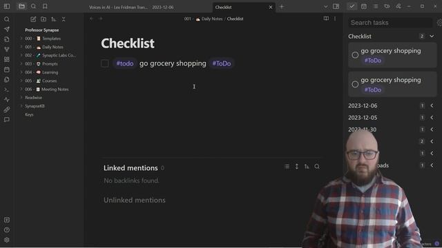 007 Obsidian Task Management смотреть онлайн