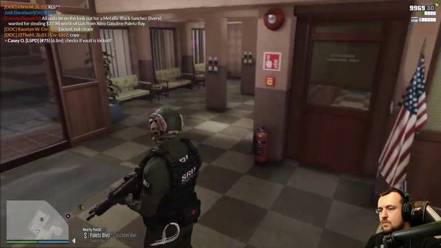 DOJRP Live - Episode 184 LEO/SRU Bank Robbery in Paleto Bay смотреть онлайн