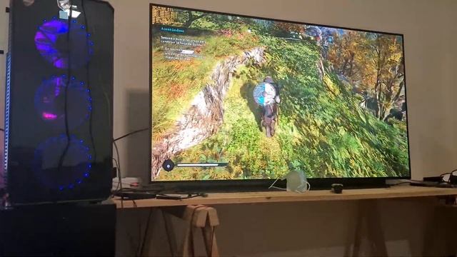 assains creed valhalla 4k@120hz gsync hdr lg oled tv смотреть онлайн