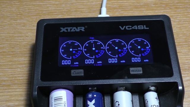 [Review] Xtar VC4SL Charger for Li-ion & NiMH 18650/14500/AA/AAA смотреть онлайн