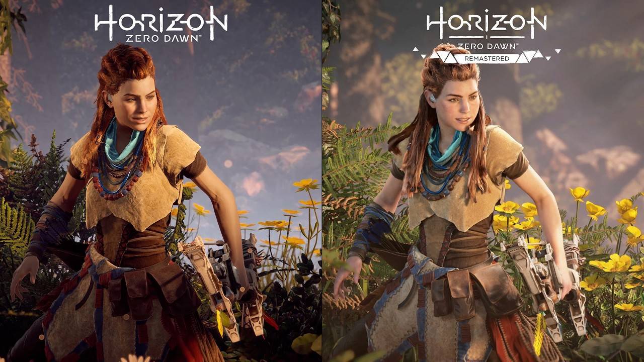 Horizon Zero Dawn Remastered — Original vs Remastered [4K] смотреть онлайн
