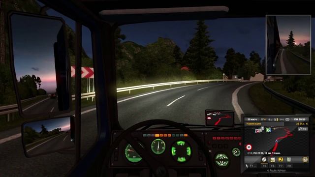 Euro Truck Simulator 2 - Прохождение 3 (Восточный экспресс) смотреть онлайн