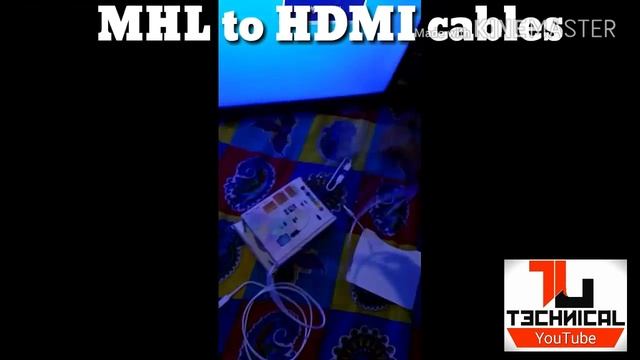 MHL To HDMI cable Smart TV bnao || How To Connect HDMI MHL Cable With TV Connect смотреть онлайн