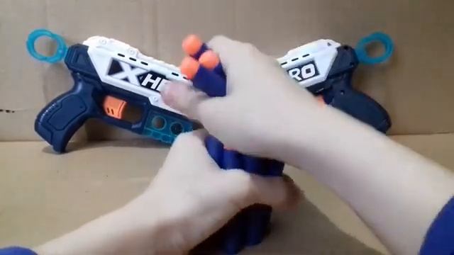 Обзор на новые nerf бластеры X-HERO смотреть онлайн