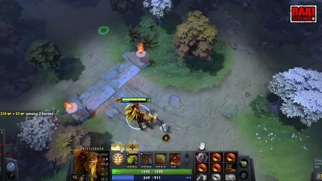 КАК ОСТАНОВИТЬ ЭТОГО БРИСТЛБЕКА? DOTA2 смотреть онлайн