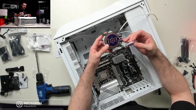 VRLA Tech RTX 4070 Super Crystal Gaming PC Live Build смотреть онлайн