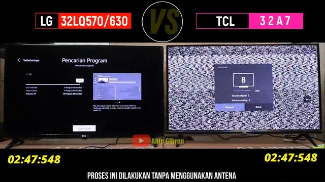 Smart TV vs Android TV // LG 32LQ570 vs TCL 32A7 - webOS vs Android TV смотреть онлайн