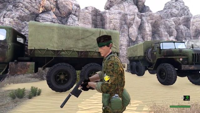 Metal Gear 2: Solid Snake [New Face Texture!] (Arma 3) смотреть онлайн