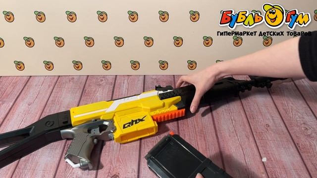 Бластер Lanson Toys АК47 автоматический акб с мягкими пулями 20шт смотреть онлайн