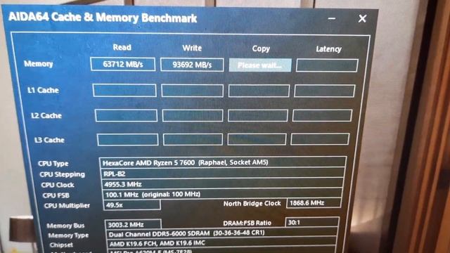 RAM Overclock - Hynix M-die, MSI PRO A620 M-E + Ryzen 7600 смотреть онлайн