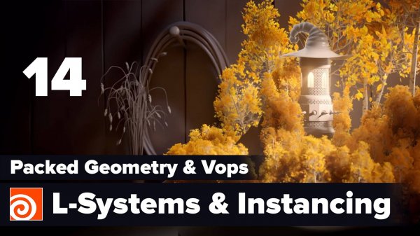 Packed Geometry & Vops - Instancing Leaves