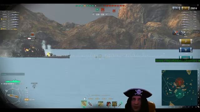 [WOWS] Пароход плывет, качается...[Стрим] смотреть онлайн