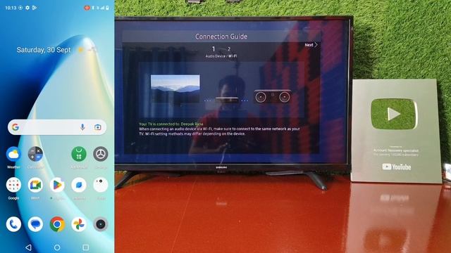 samsung tv connect to realme phone | realme phone ko samsung tv se kaise connect kare смотреть онлайн
