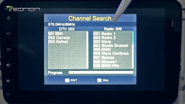 Eonon V0052 Car DVB-T 1080P HD Digital TV Receiver (Upgraded V0018)