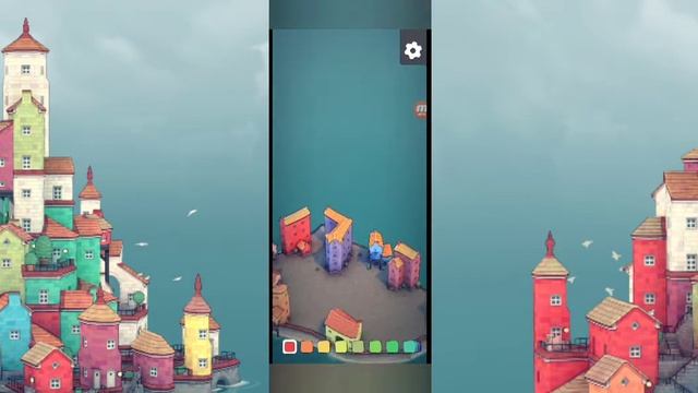 Построил свой город из много этажек!TownScaper!ARAM TV! смотреть онлайн