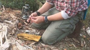 Огонь с помощью кресала