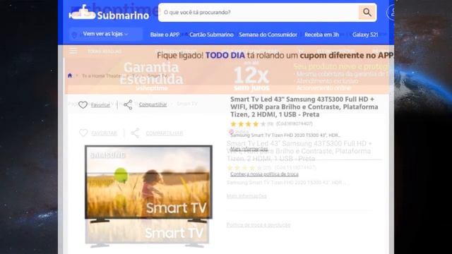 Smart TV Led 43 Full hd Samsung T5300 - Tire suas Dúvidas! смотреть онлайн
