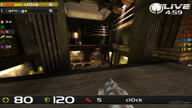cl0ck vs carnage - QuakeCon 2013 Group C [Aug. 1, 2013] (Quake Live VOD) смотреть онлайн