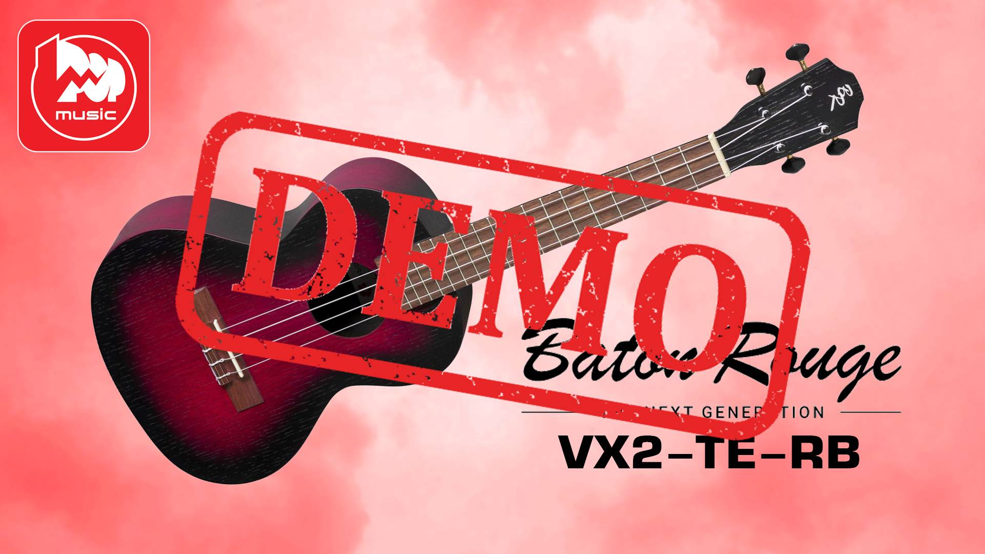 Укулеле BATON ROUGE VX2/TE-RB - демонстрация звучания смотреть онлайн