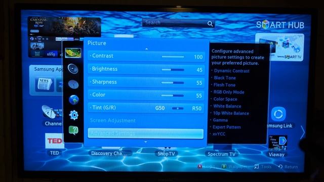 How to Fix Aspect Ratio Greyed Out on Samsung Smart TV (Adjust Screen) смотреть онлайн