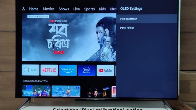 How to do pixel calibration test on Xiaomi OLED Vision TV 55 смотреть онлайн