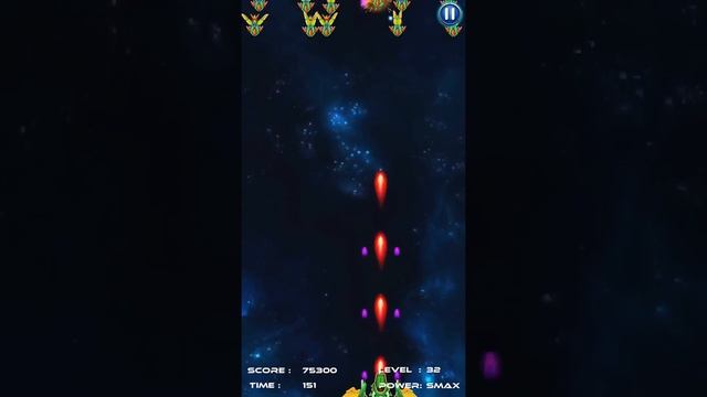 Galaxy Attack Alien Shooter Level 32 Gameplay | Twins Culi BOSS смотреть онлайн