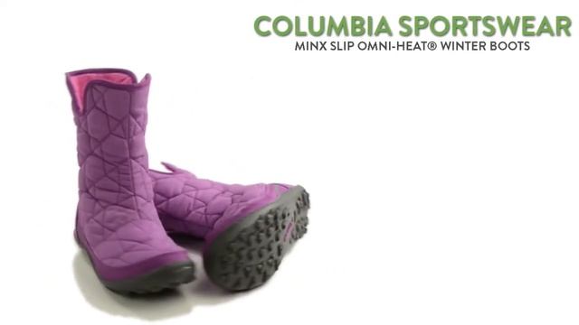 Columbia Sportswear Minx Slip Omni-Heat® Winter Boots - Waterproof, Insulated (For Youth) смотреть онлайн