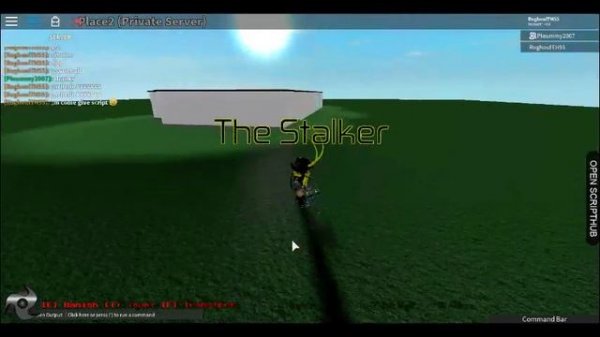 Roblox script The Stalker