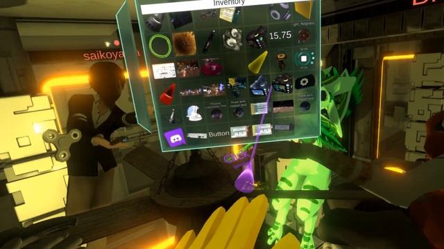 Just chilllin' on the fan (only in VR you can do this) смотреть онлайн