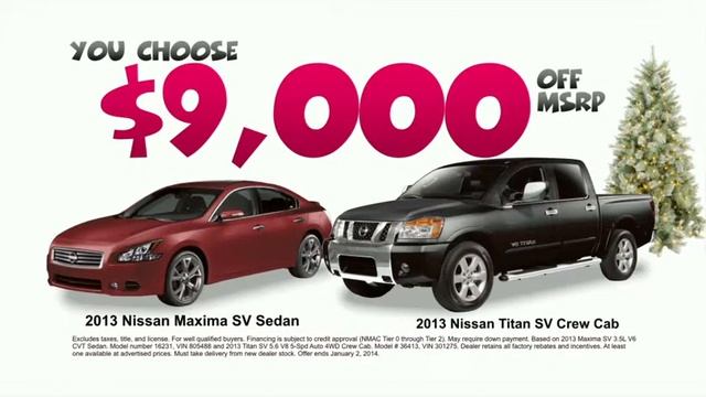 Blue Ridge Nissan -- Leverage Group Creative Media -- November 2103 TV Ad смотреть онлайн